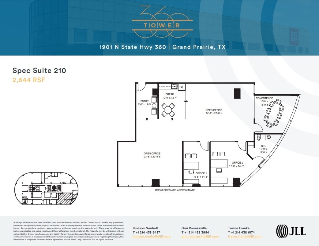 1901 N State Highway 360, Grand Prairie, TX for lease Floor Plan- Image 1 of 1