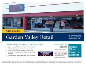 780 NW Garden Valley Blvd, Roseburg, OR for lease Interior Photo- Image 2 of 10