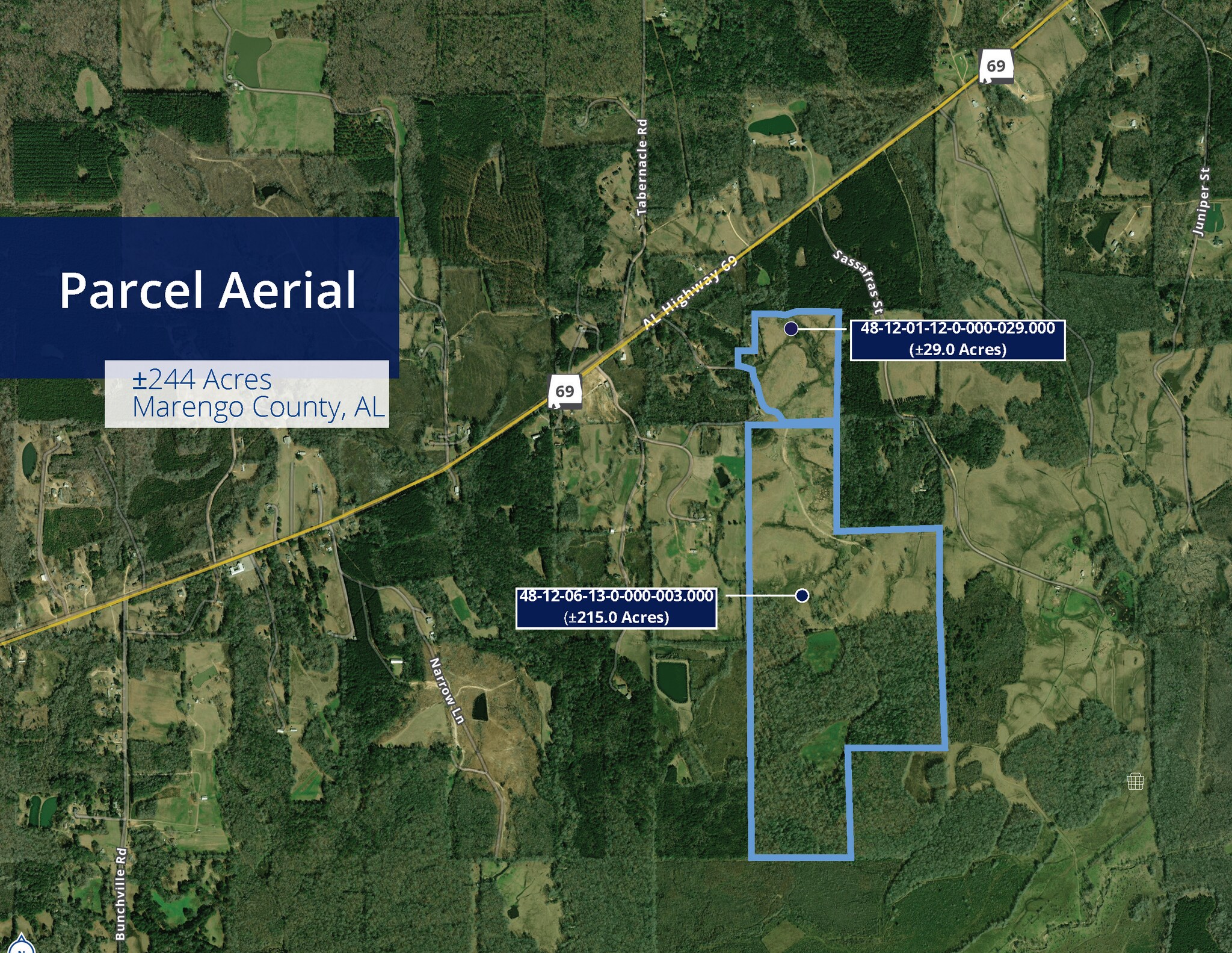 Raspberry Street & 69 hwy, Gallion, AL à vendre Photo du bâtiment- Image 1 de 12