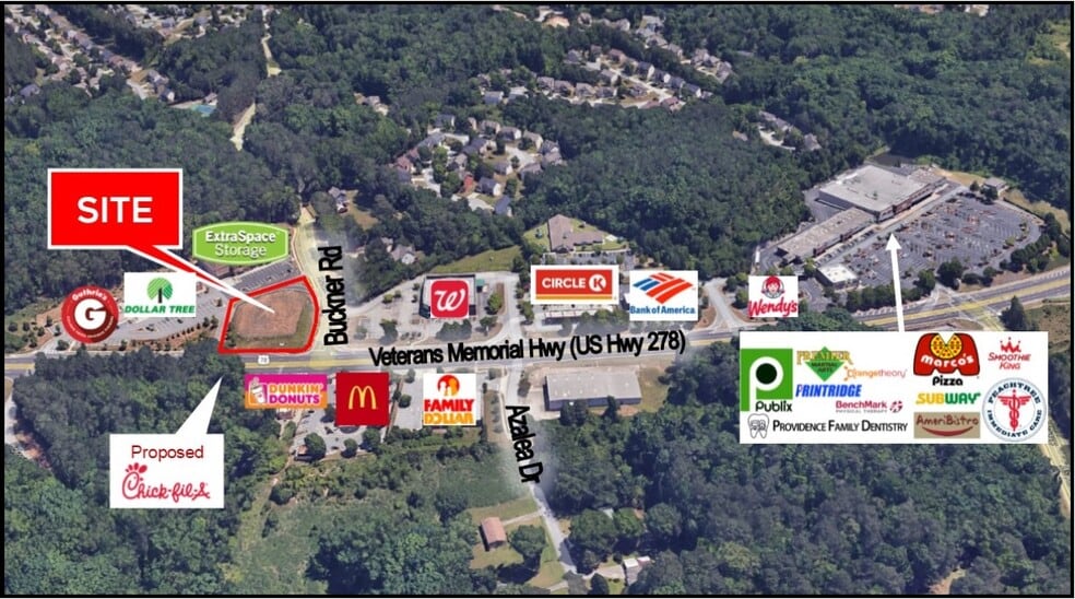 795 Veterans Memorial Hwy SE, Mableton, GA for lease - Primary Photo - Image 1 of 3