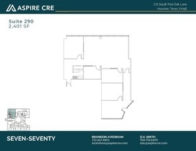 770 S Post Oak Ln, Houston, TX for lease Floor Plan- Image 1 of 1