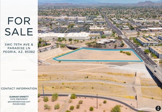 More details for SWC 75th & Paradise Ln, Peoria, AZ - Land for Sale