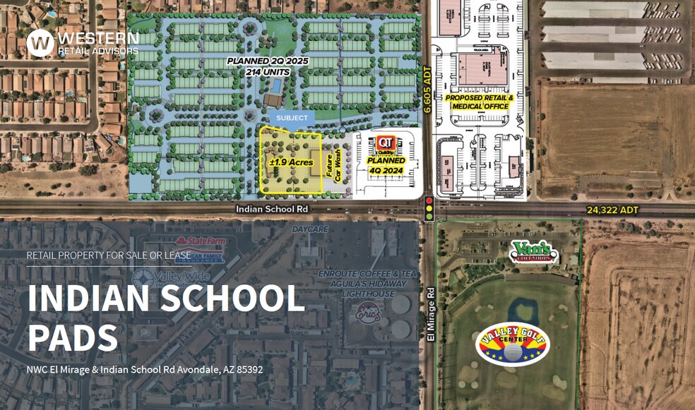 NW El Mirage Rd & Indian School Rd, Avondale, AZ for lease - Building Photo - Image 2 of 4