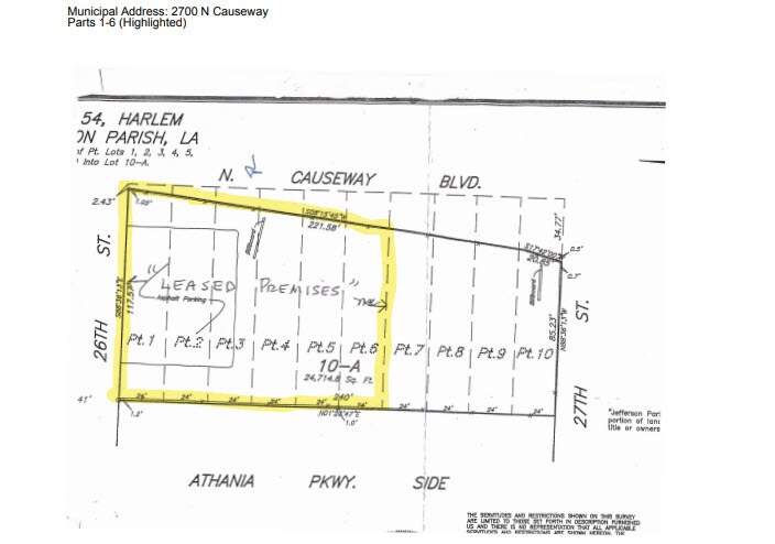 2700 N Causeway Blvd, Metairie, LA à louer - Aérien - Image 3 de 4