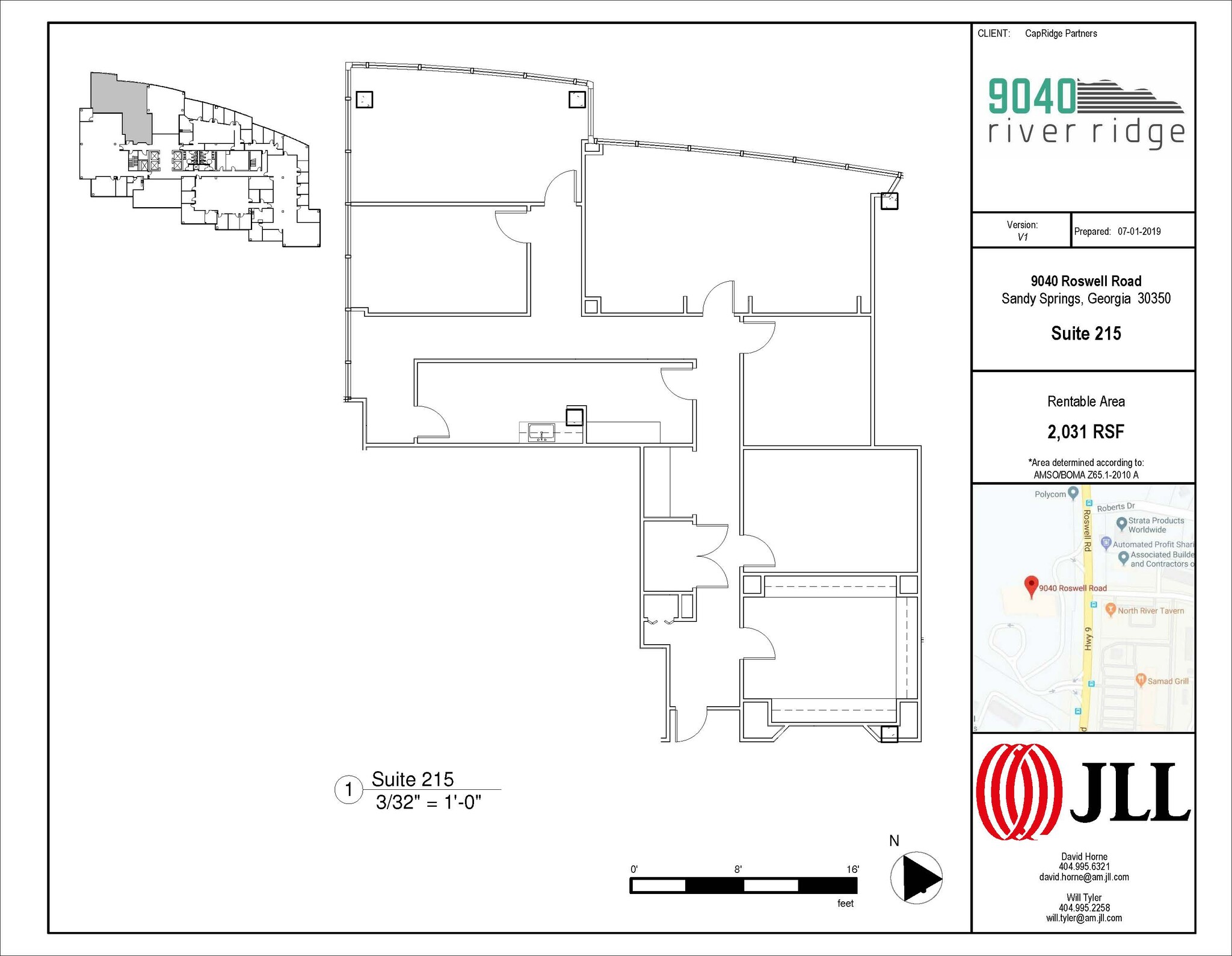 9040 Roswell Rd, Atlanta, GA à louer Plan d  tage- Image 1 de 1