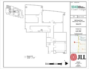 9040 Roswell Rd, Atlanta, GA à louer Plan d  tage- Image 1 de 1