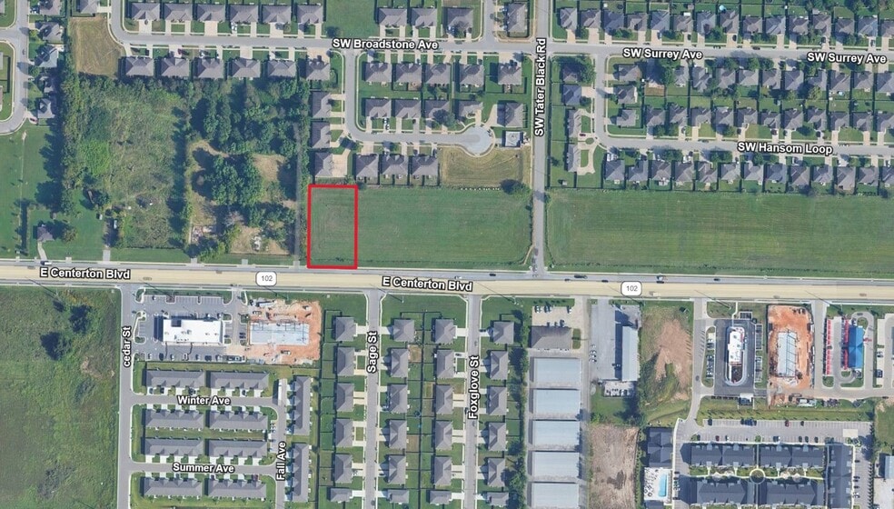 E Centerton Blvd, Bentonville, AR for sale - Aerial - Image 3 of 3