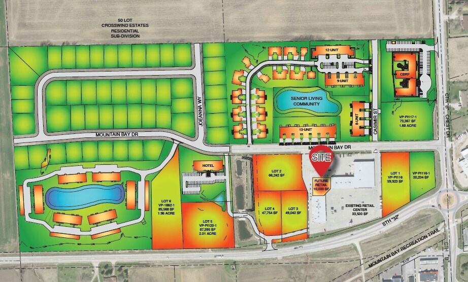 1168 Mountain Bay Dr, Pulaski, WI à louer - Photo du bâtiment - Image 2 de 2