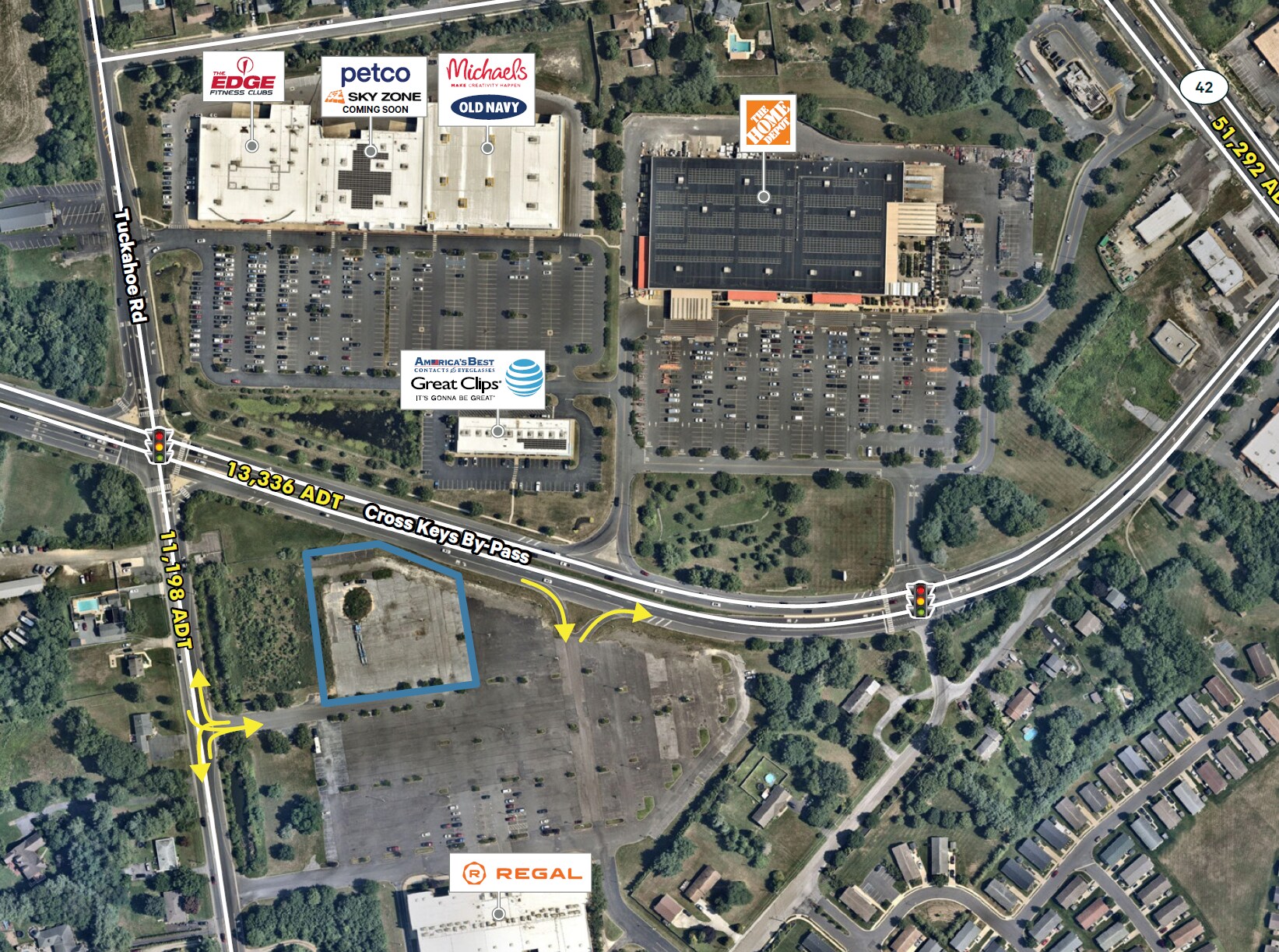 110 Cross Keys Byp, Sewell, NJ for lease Building Photo- Image 1 of 2