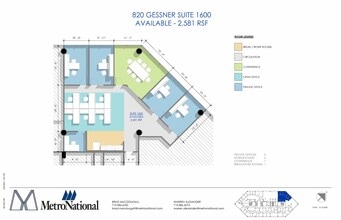 820 Gessner Rd, Houston, TX for lease Interior Photo- Image 1 of 1