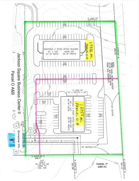 Empire Ct, Fredericksburg, VA à vendre - Plan de site - Image 2 de 5