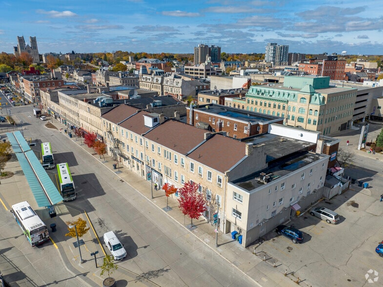 72-80 Carden St, Guelph, ON for lease - Aerial - Image 3 of 3