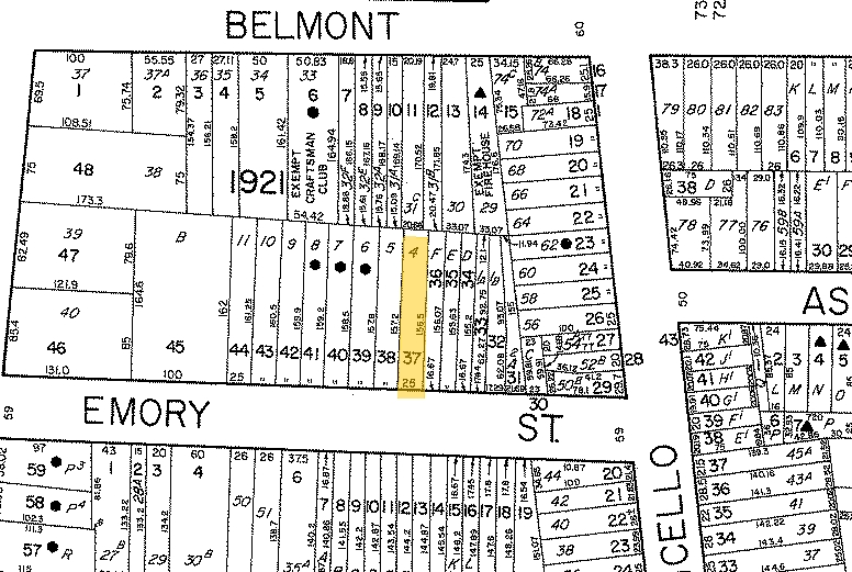 20 Emory St, Jersey City, NJ for sale - Plat Map - Image 2 of 3