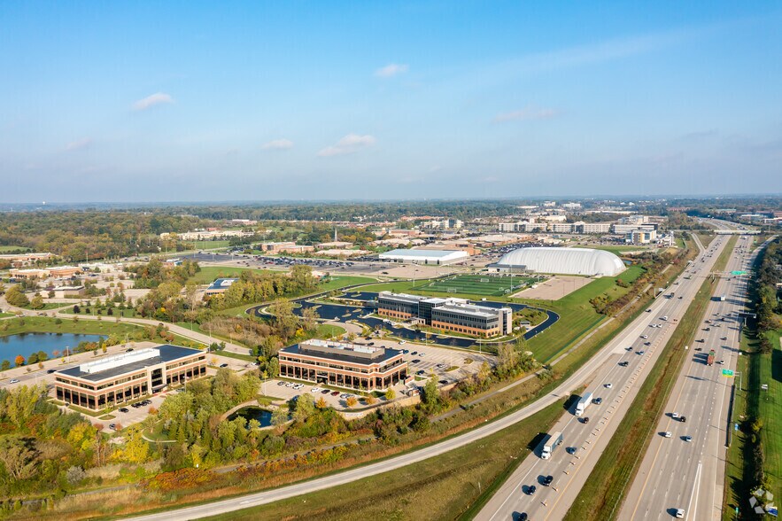 17430-17436 College Pky, Livonia, MI for lease - Aerial - Image 2 of 6