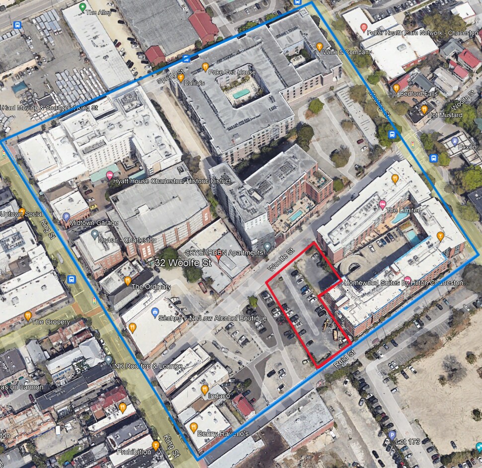 31-33 Woolfe St, Charleston, SC à louer Photo du bâtiment- Image 1 de 2