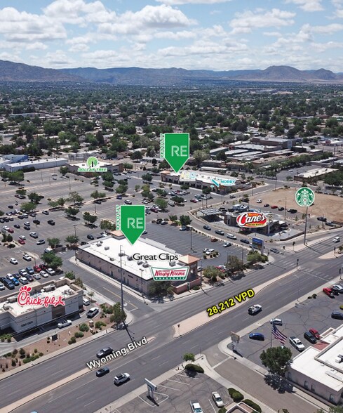 2004 Wyoming Blvd NE, Albuquerque, NM à louer - Aérien - Image 2 de 9