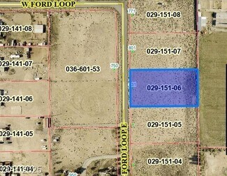 Plus de détails pour 831 Ford Loop E Rd, Pahrump, NV - Terrain à vendre
