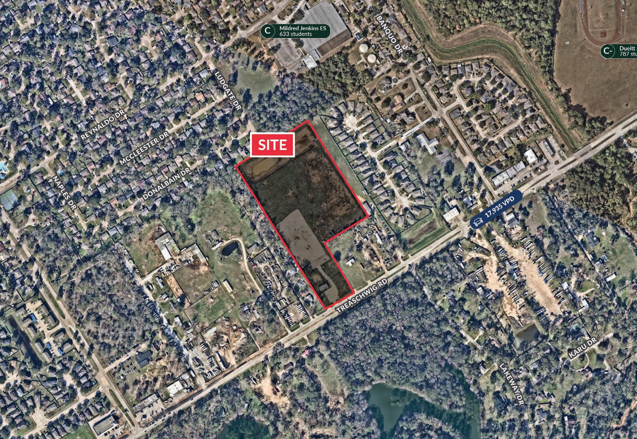 4807 Treaschwig Rd, Spring, TX à vendre Photo du bâtiment- Image 1 de 3