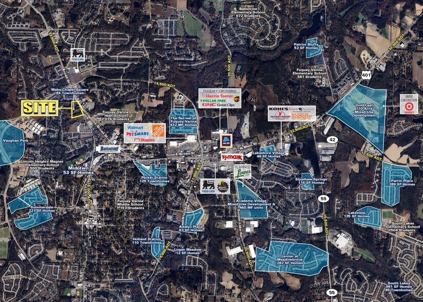 1115 Wake Chapel rd, Fuquay-Varina, NC for sale - Primary Photo - Image 1 of 4