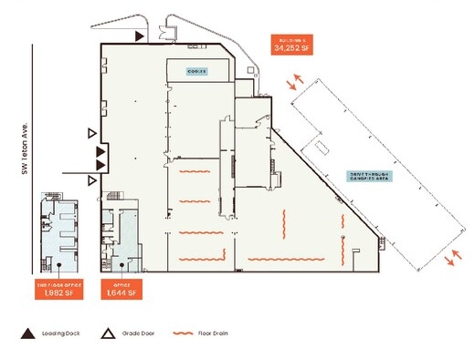 19300 SW Teton Ave, Tualatin, OR à louer Plan de site- Image 1 de 6