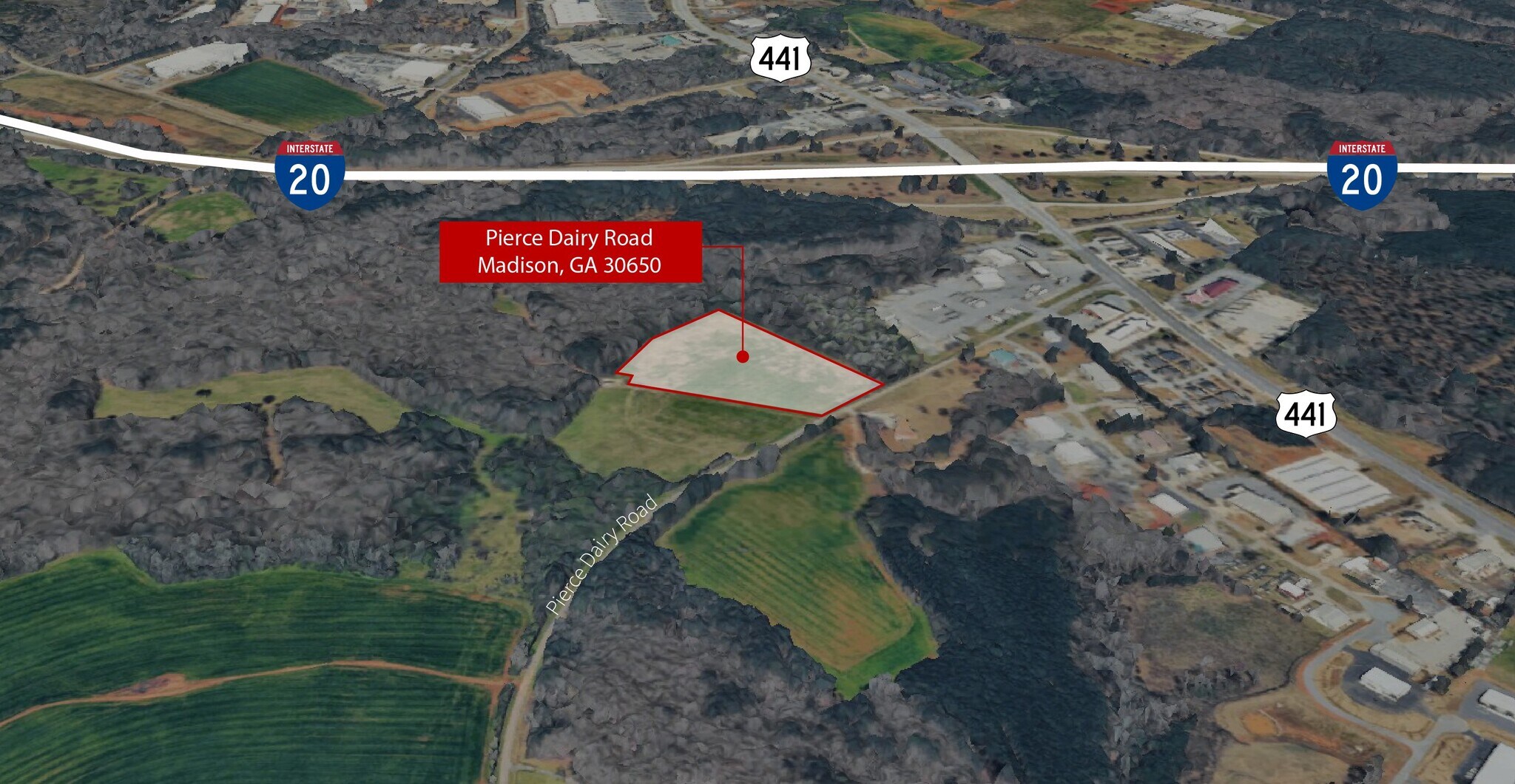 Pierce Dairy Road, Madison, GA for lease Primary Photo- Image 1 of 2