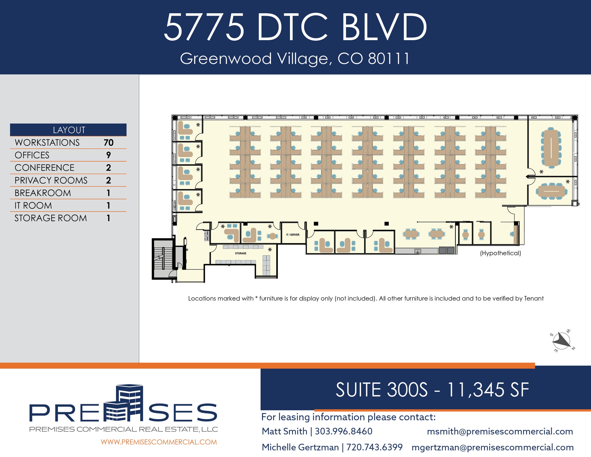 5775 Dtc Blvd, Greenwood Village, CO for lease Floor Plan- Image 1 of 7
