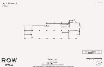 777 S Alameda St, Los Angeles, CA for lease Floor Plan- Image 1 of 1