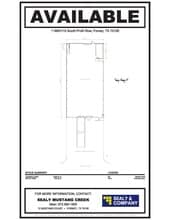 11965 S Profit Row, Forney, TX for lease Floor Plan- Image 1 of 1