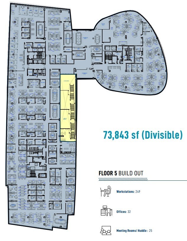 5025 Creekbank Rd, Mississauga, ON à louer Plan d’étage- Image 1 de 1
