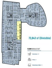 5025 Creekbank Rd, Mississauga, ON à louer Plan d’étage- Image 1 de 1