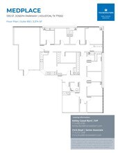 1315 St Joseph Pky, Houston, TX for lease Floor Plan- Image 1 of 2