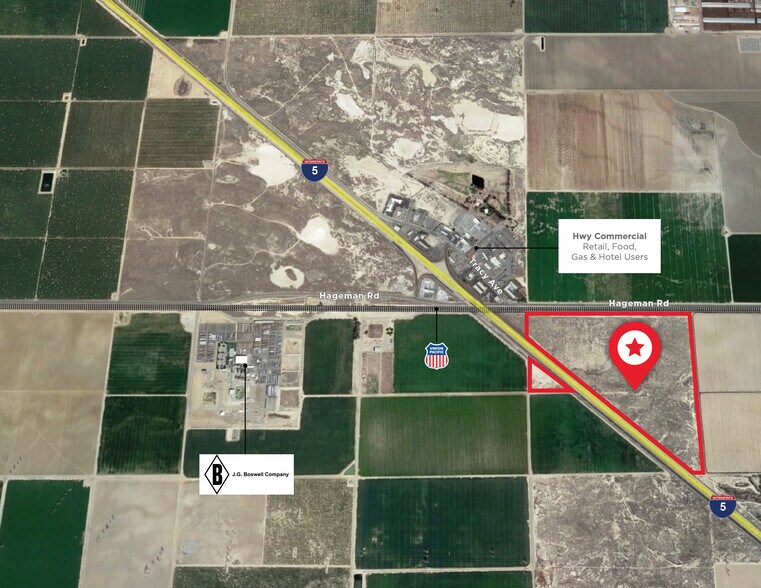 I-5 & Hageman, Buttonwillow, CA à vendre - Photo du bâtiment - Image 2 de 4