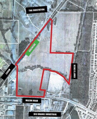 Plus de détails pour 9480 Macon Rd, Cordova, TN - Terrain à vendre