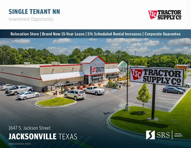 Plus de détails pour 1647 S Jackson St, Jacksonville, TX - Commerce de détail à vendre