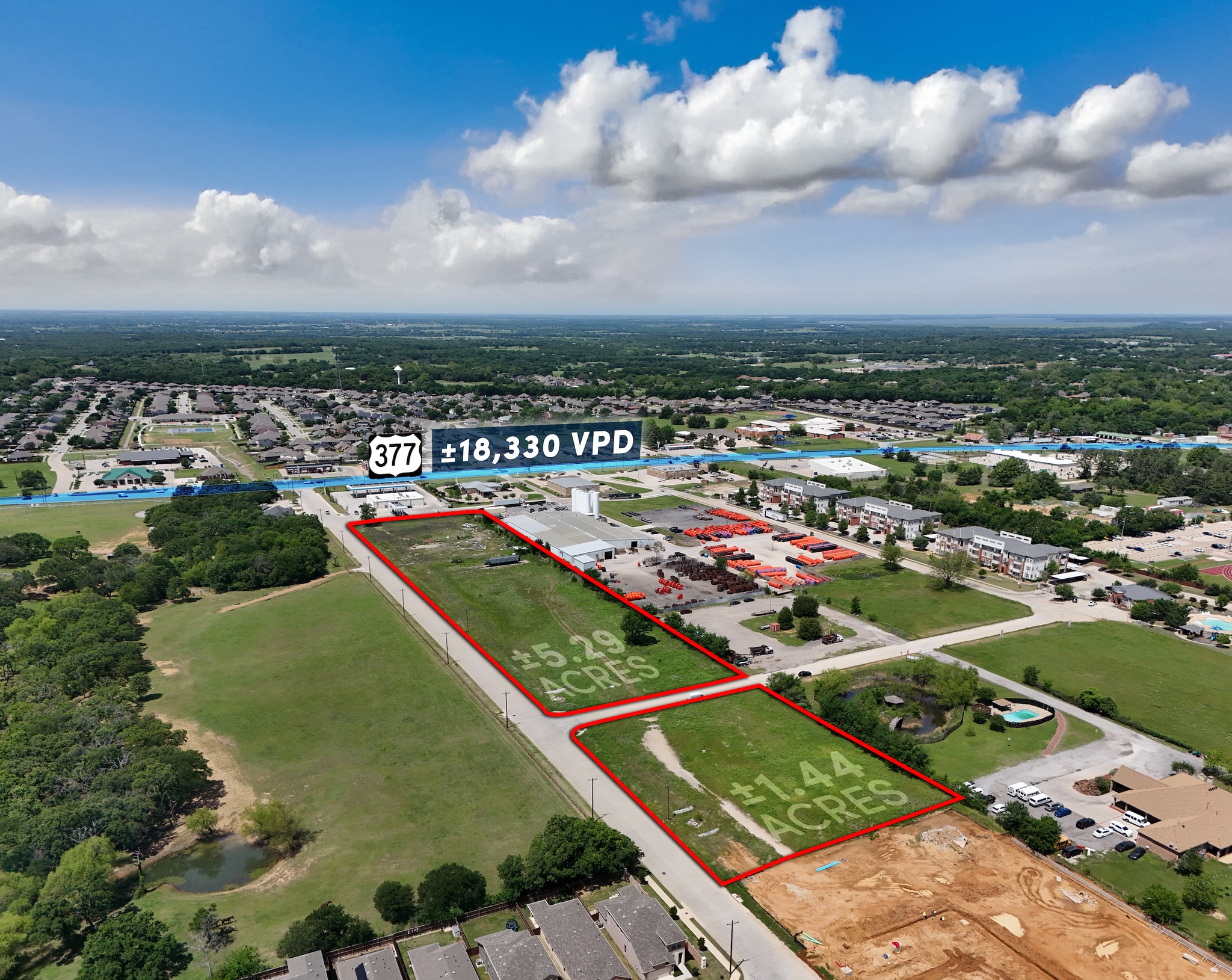 000 Highmeadow Dr, Aubrey, TX à vendre Photo du bâtiment- Image 1 de 24