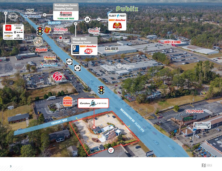 3050 Washington Rd, Augusta, GA à vendre - Photo du bâtiment - Image 3 de 9