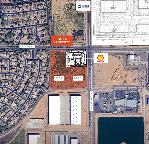 SWC Litchfield Rd & Cactus Rd, Surprise, AZ à vendre - Photo principale - Image 1 de 2