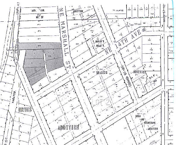 1414 NE Marshall St, Minneapolis, MN à louer - Plan cadastral - Image 2 de 4