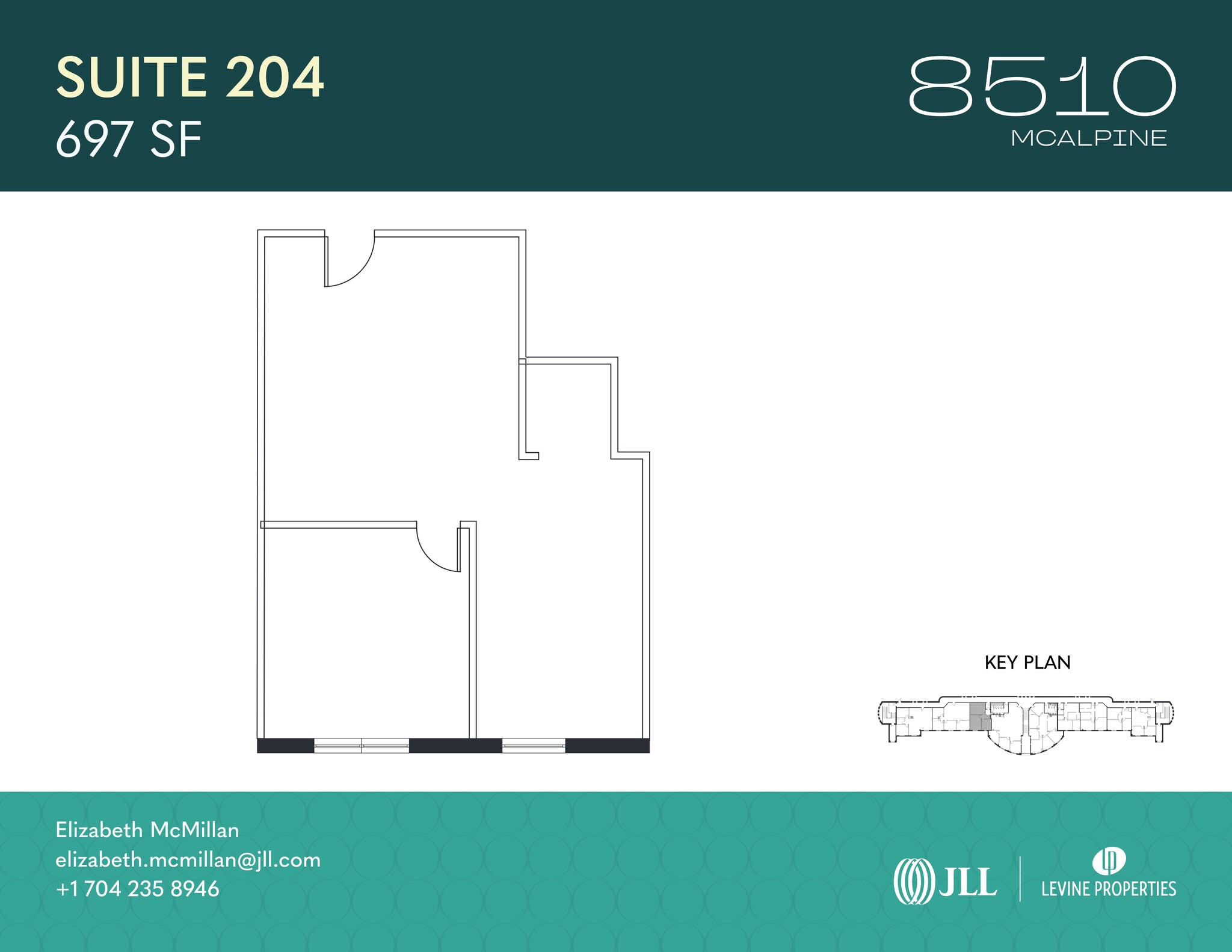 8510 McAlpine Park Dr, Charlotte, NC for lease Site Plan- Image 1 of 2