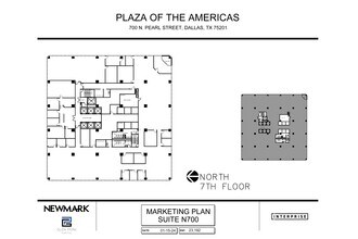 700 N Pearl St, Dallas, TX for lease Floor Plan- Image 1 of 1