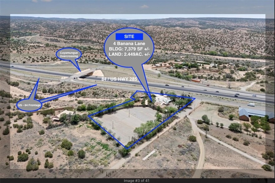 4 Banana Ln, Santa Fe, NM for sale - Aerial - Image 3 of 35