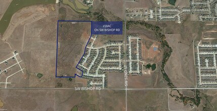 58AC On SW Bishop Rd, Lawton, OK - AERIAL map view - Image1