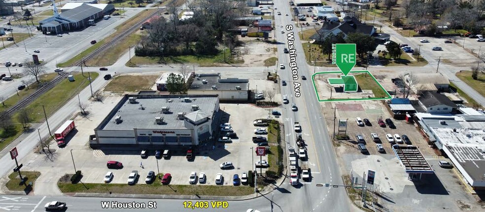 122 S Washington Ave, Cleveland, TX for lease - Aerial - Image 2 of 7