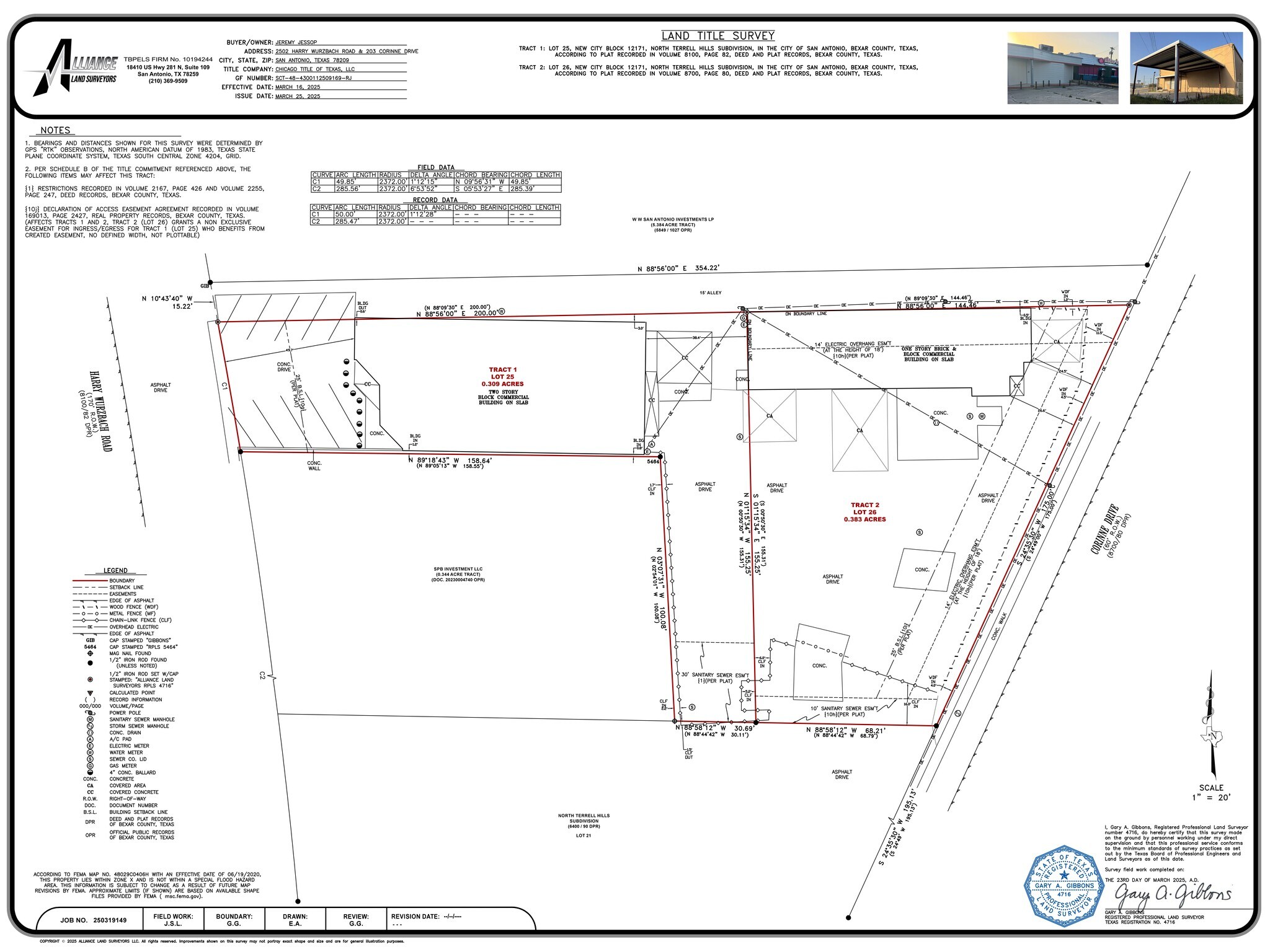 203 Corinne Dr, San Antonio, TX for lease Site Plan- Image 1 of 8
