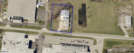 1540 Genesis Dr, La Porte, IN - aerial  map view