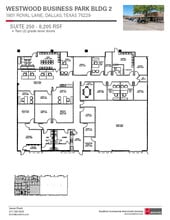 1801 Royal Ln, Farmers Branch, TX à louer Plan d  tage- Image 1 de 1