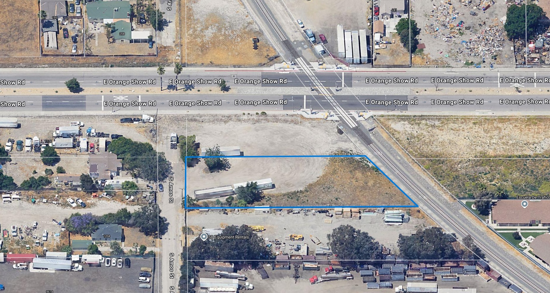 South Amos Street, San Bernardino, CA for lease Building Photo- Image 1 of 9