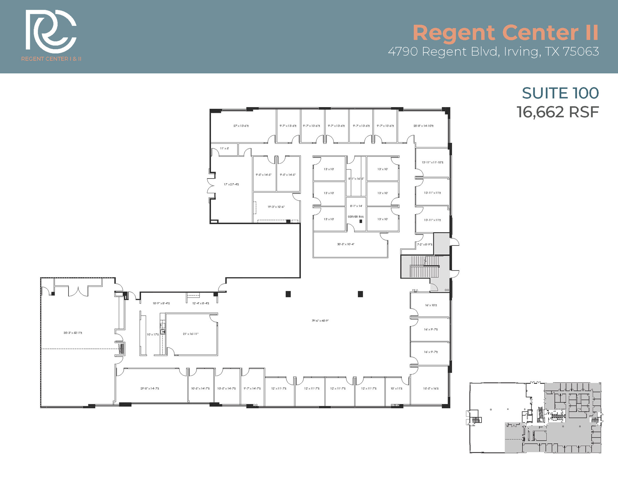 4800 Regent Blvd, Irving, TX à louer Plan d  tage- Image 1 de 1