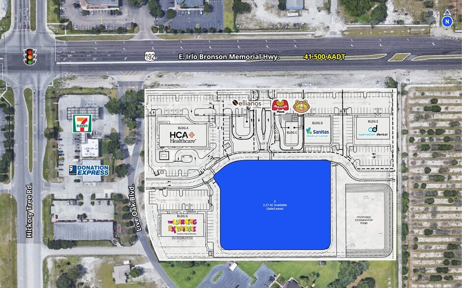 US HWY 192, Saint Cloud, FL for lease - Site Plan - Image 2 of 4