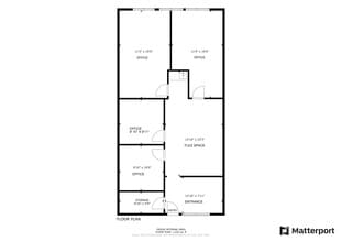 1620 Market St, Denver, CO à louer Plan d’étage- Image 1 de 1